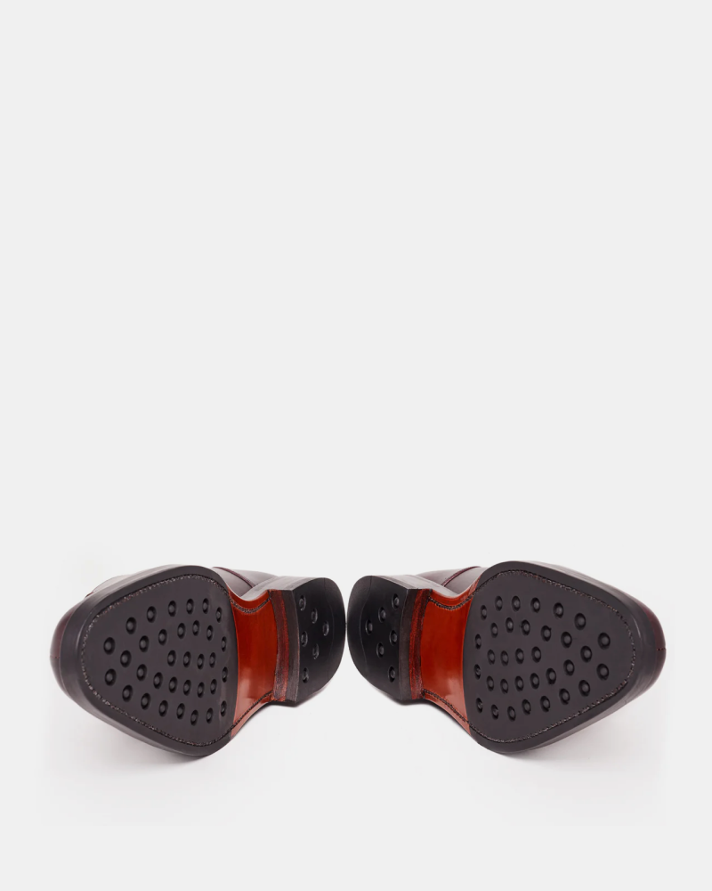 Museum Oxblood Ankle Boot